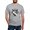 Heather Gray, variant on - Sigma Nu Coat Of Arms T Shirt - Fitted T-Shirt, Vintage Fit Soft Cotton Tee