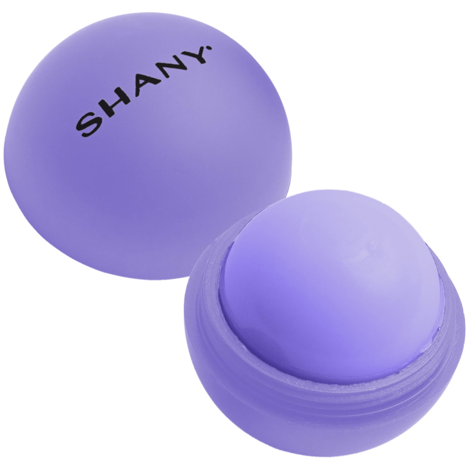 SHANY Lip Balm Sphere - Nourishing Hydrating Lip Balm Lip Care Infused with Shea Butter and Moisturizing Oils to Soothe and Repair Dry and Cracked Lips - Purple