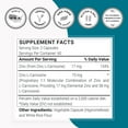 thumbnail image 6 of SuperSmart Zinc L-Carnosine 75mg per Day (Well-Tolerated) - Zinc Carnosine Supplement | Non-GMO & Gluten Free - 120 Vegetarian Capsules, 6 of 10
