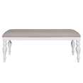 thumbnail image 1 of Liberty Furniture Summer House White Upholstered Dining Bench, 1 of 5