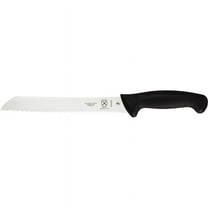 Mercer Cutlery Bread Knife,8 in Blade,Black Handle M22508