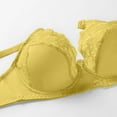 thumbnail image 4 of Everyday Bras for Women Push up Bra for Women Seamless Bras for Women Tight Sports Bras for Women Sports Bra Bras Pack Seamless Bras Wireless Bras for Women Pack Bandeau Sports Bra Sports Yellow 100D, 4 of 6