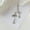 A, variant on Star & Bow Phone Charm Strap - Elegant Detachable Metal Pendant with Hanging Loop or Clip, Fashion Phone Accessory for Women