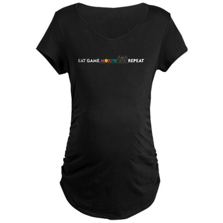 

CafePress - Power Rangers Eat Game M Women s Maternity T Shirt - Maternity Dark T-Shirt