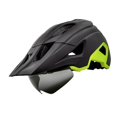 thumbnail image 2 of Casco de bicicleta para adultos, casco de ciclista de tamaño 57cm-62cm, tamaño ajustable para motorista, casco de bicicleta de montaña para hombres y Amarillo negro, 2 of 8