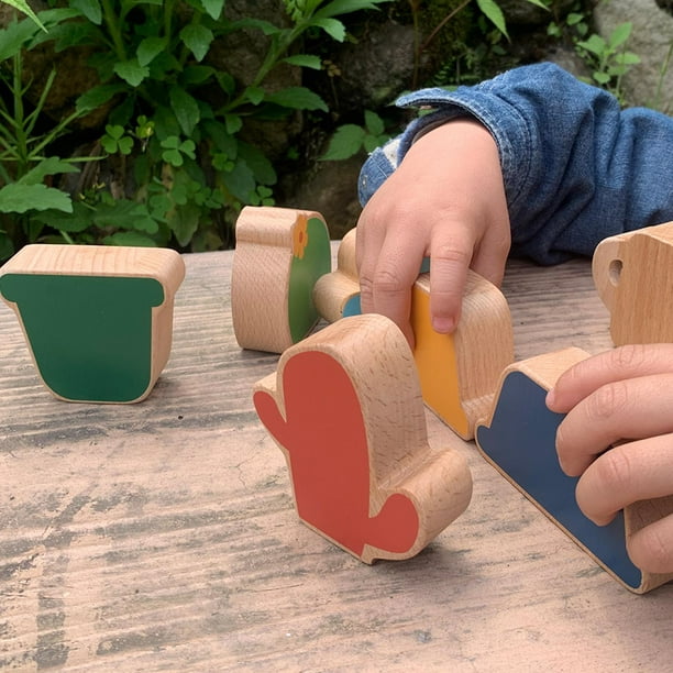 Cosaway Jouet De Blocs De Construction Empilables Sensoriels, Jouets  Montessori Pour Bébés De 6 Mois Et Plus, Haute Qualité Et Abordable