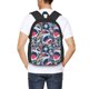 thumbnail image 4 of Balery cool rock Skull Mochila para hombre y mujer - Tela Oxford 600D resistente - Gran capacidad, resistente al agua, ideal para la escuela, viajes y senderismo, 4 of 6