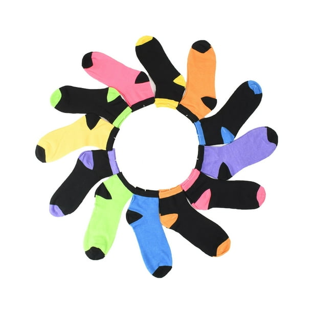 Neon athletic socks deals