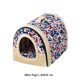 thumbnail image 3 of Greeniant Cojín plegable para cama de mascotas, alfombrilla cálida para perros y gatos, almohadilla para dormir, casa nido Perchas para gatos bandera de arroz L, 3 of 5