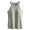 Grey, variant on Womens Sleek Solid Sleeveless Tank Top With Built In Chest Pad For Fit And Flexible Yoga Wear Seamless Neckline Camisole For Layering And Training Sleeveless Blouses Women, Size XL