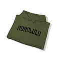 thumbnail image 4 of Honolulu Hawaii Moving Away Hoodie, Gifts, Hooded Sweatshirt, 4 of 4