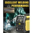 thumbnail image 2 of Hizone 3 in 1 MIG Welder 110V Flux Core MIG/Lift TIG/Stick Gasless Welding Machine with Welding Wire, 2 of 8