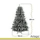 thumbnail image 5 of Árbol de Navidad Nevado Norway spruce con rama seca flocked snow Artego  incluye maleta - 250cm, 5 of 8