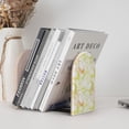 thumbnail image 6 of Lsque Lemon Potatoes Printed Wood Bookends,Non-Skid Bookend for Shelves,Heavy Duty Support Bookends,Non-Slip Foam Pads for Office, Home, and Library,1 Pair, 6 of 8