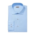 thumbnail image 3 of Camisa de vestir UNLISTED Slim Fit Solid para hombre, color azul claro, 3 of 5