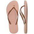 thumbnail image 5 of Havaianas Women's Slim Flip Flops - Spring and Summer Pool Sandals for Women - Ballet Rose, 6, 5 of 6