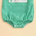 thumbnail image 6 of eczipvz Infant Baby Boy Girl Bodysuits 6-12 Months Golf Themed Clothes Embroidery Sleeveless Striped Tank Top Summer Romper, 6 of 6