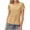 Gold, variant on Laqbezok Women's V Neck Sequin Short Sleeve T-Shirt, Sparkly Linear Shimmer Blouse, Casual Party Fashion Outfit