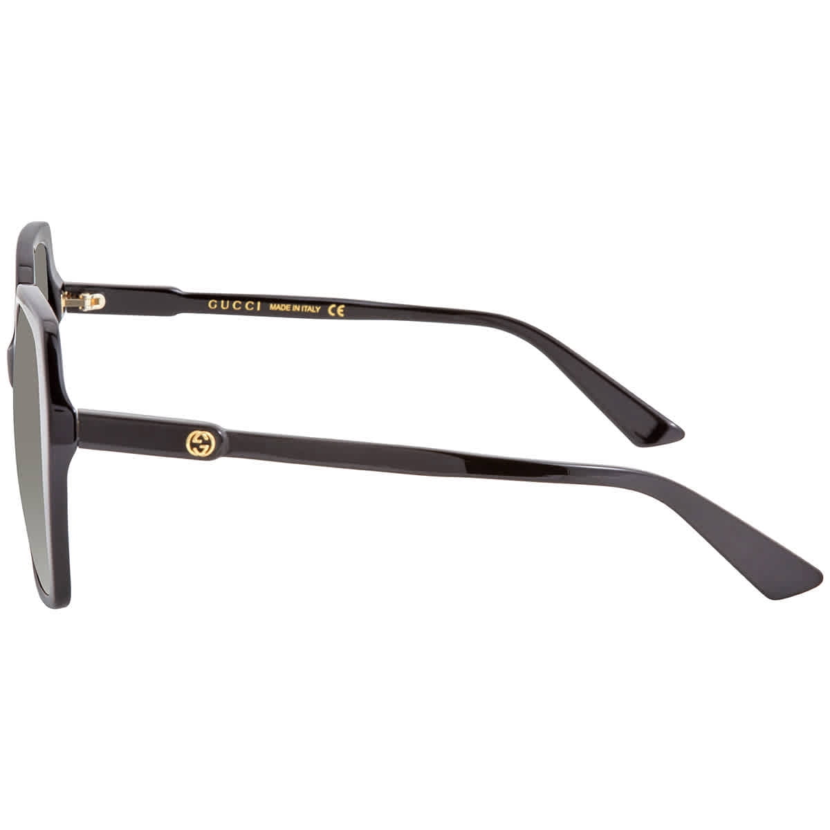 Gucci Grey Asian Fit Oversized Ladies Sunglasses GG0533SA 