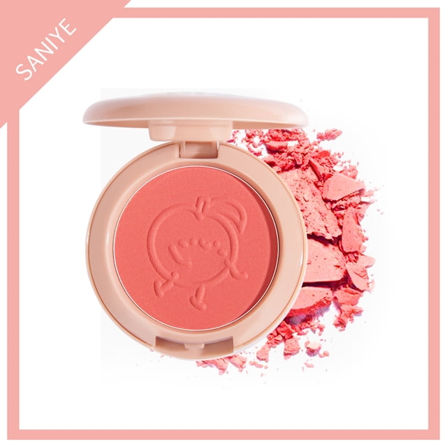 Iumwxz 6 Colors Matte High-gloss Blush Rouge-border Nude Makeup Repair Powder The Complexion Blush