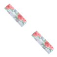 thumbnail image 4 of maskred Deft Chignon Mode Bande de Cheveux Femmes Été Noué Fil Impression Bandeau Imprimé Outil 9 2PCS, 4 of 6