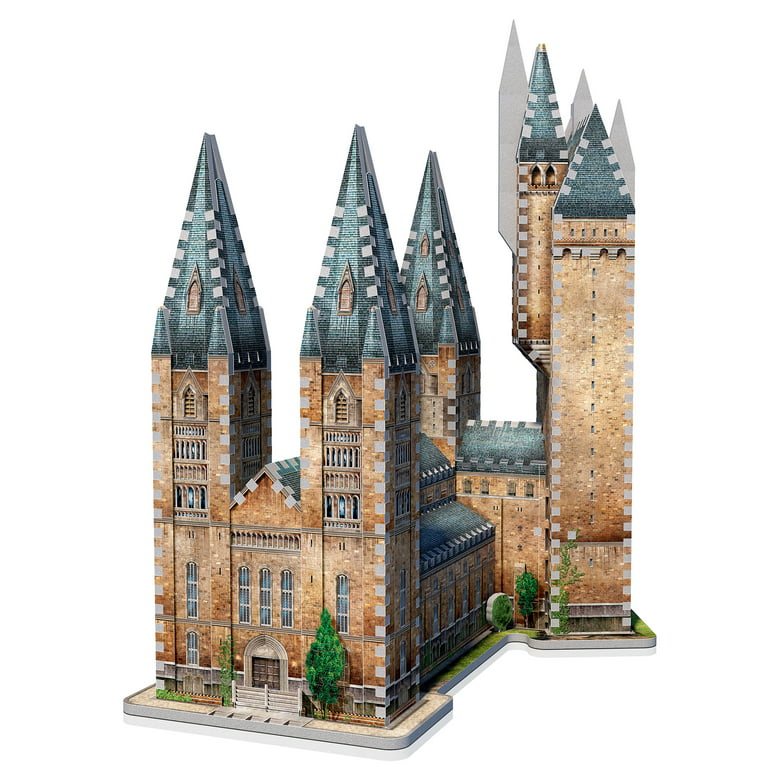 Wrebbit 3D - Harry Potter Hogwarts Castle 1,725 Piece 3D Jigsaw Puzzle  Collection Bundle: Includes Great Hall and Astronomy Tower 
