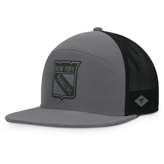 Men's Fanatics Charcoal New York Rangers Fairweather Adjustable Hat