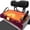 Sunset Cactus, variant on Uorisanigo Golf Cart Seat Covers, Soft Pink Hibiscus Sea Golf Cart Seat Towel Blanket, Golf Cart Seat Cushion Covers for Club Car and Other 2-Seat Golf Carts Accessories