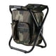 thumbnail image 3 of Taburete plegable portátil (1 unidad) silla para exteriores con bolsillo de almacenamiento (40 x 36 x 30 cm) estructura de acero reforzado y aleación de aluminio para camping picnic, 3 of 9