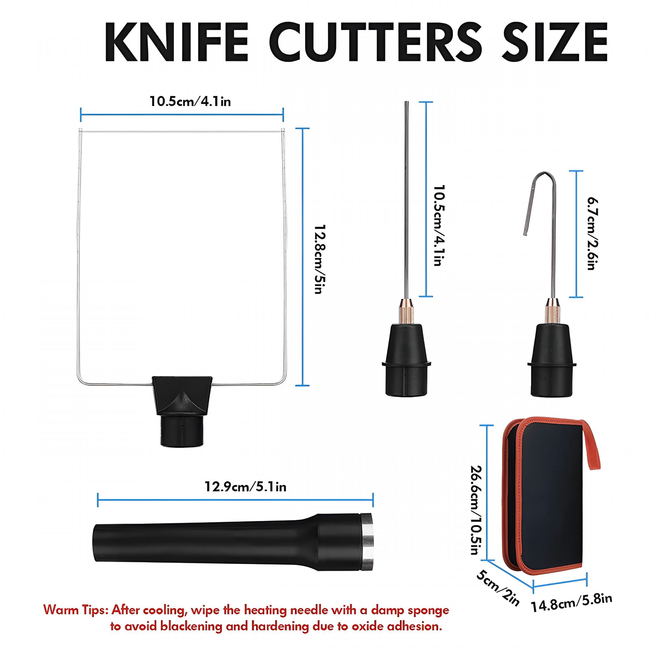 EXLEAF Foam Cutter Hot Wire Knife Foam Cutter Tool Set-Cutter Foam Board Cutter Foam Cutting Tool Us Plug
