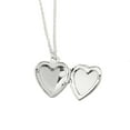 thumbnail image 3 of Heart Photo Necklace Silver Stainless Steel Love Frame Picture Pendant Necklace for Anniversary Gift, 3 of 8