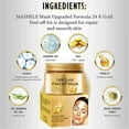 thumbnail image 4 of Mascarilla facial de oro de 24 quilates para puntos negros y limpieza facial absorbente., 4 of 4