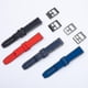 thumbnail image 5 of Correa De Reloj De Silicona De Goma Natural Suave 20 Mm 22 Mm 24 Mm Correa De Reloj Colorida para Superocean Navitimer/Avenger/Breitling Correa-Azul Oscuro-con Hebilla Negra, 5 of 5
