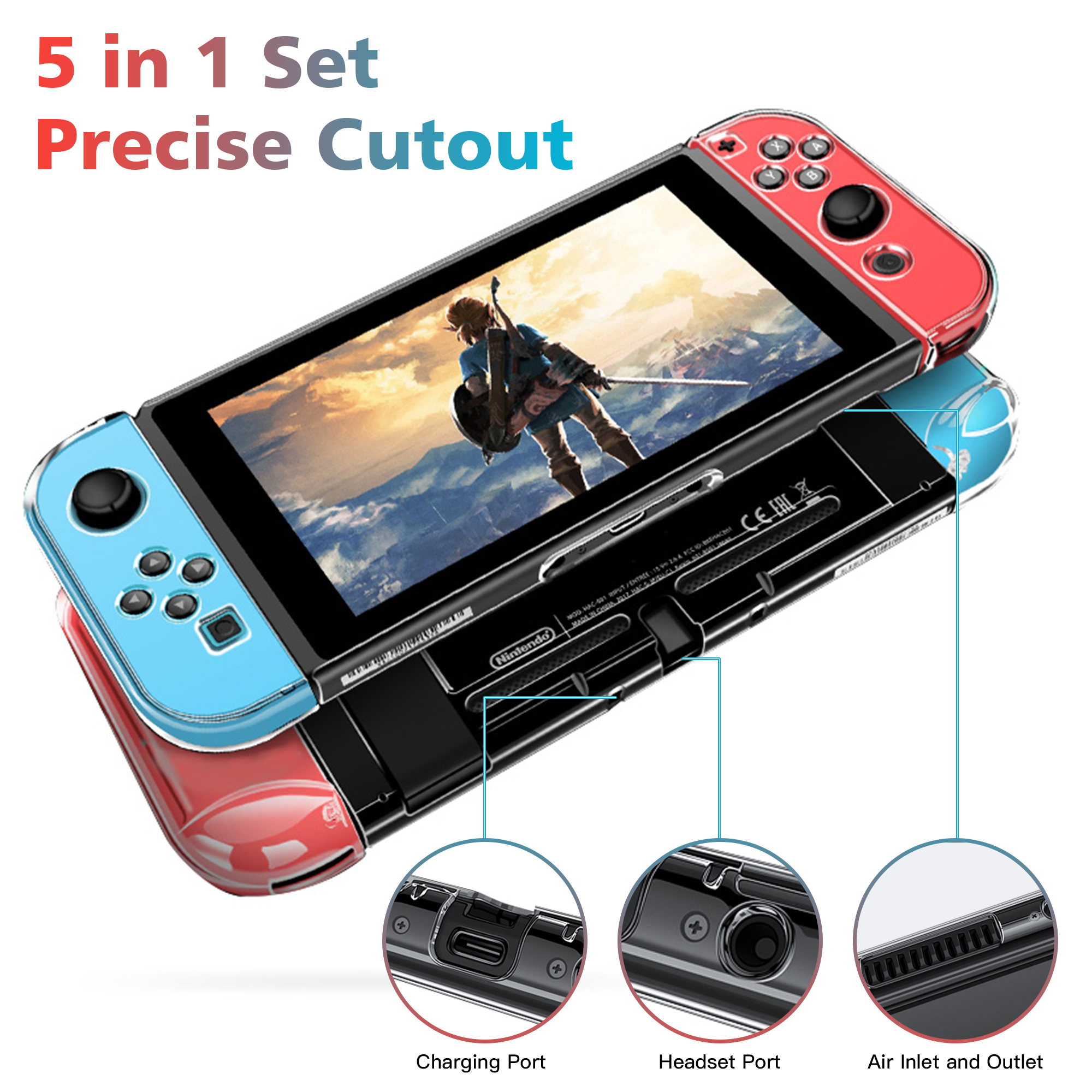 KIMHY Nintendo Switch 22-in-1 Accessory Kit photo 4