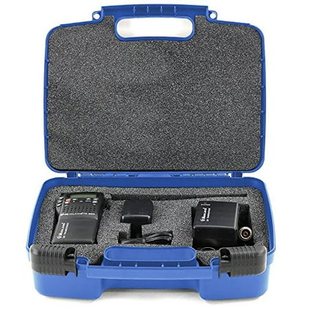 - Hard Storage Carrying Case For Midland CB-Way Radio - Stores Midland 75-822 40 Channel CB-Way Radio TM And Accessories, Safely - Blue