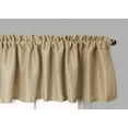thumbnail image 4 of Aiking Home Pure 100% Faux Linen Window Valance - Size 56 inch x 16 inch, Wheat, 4 of 4