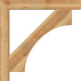 thumbnail image 3 of Ekena Millwork 4"W x 36"D x 36"H Westlake Block Rough Sawn Bracket, Western Red Cedar, 3 of 4