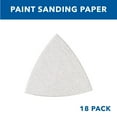 thumbnail image 4 of Dremel MM80P Multi-Max Oscillating Tool Sandpaper Accessory, 80, 120 and 240 Grit, 18-Pack, 4 of 6