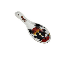 Disney Ceramic Mickey & Minnie Sunset Spoon Rest