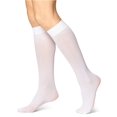 thumbnail image 2 of Women’s Trouser Socks, Opaque Stretchy Nylon Knee High, Many Colors, 6 or 12 Pairs (Assorted A, 6 Pair), 2 of 4