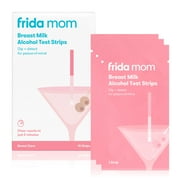 Frida Mom Breast Milk Alcohol Detection Test Strips, Lactation Aid for Safe Breastfeeding or Milk Storage, 15 Count