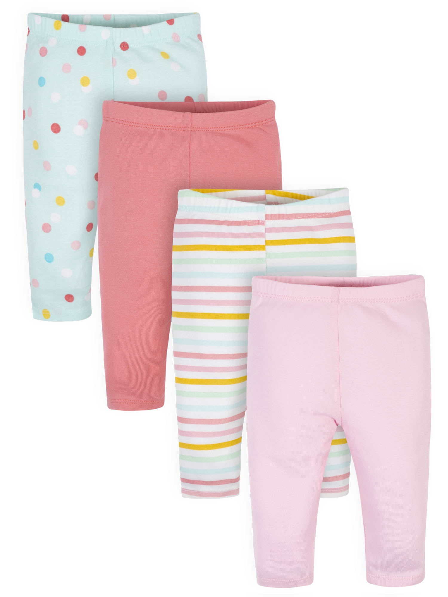 Buy Gerber Baby Girl Pants, 4Pack Newborn24 Months Online at Lowest