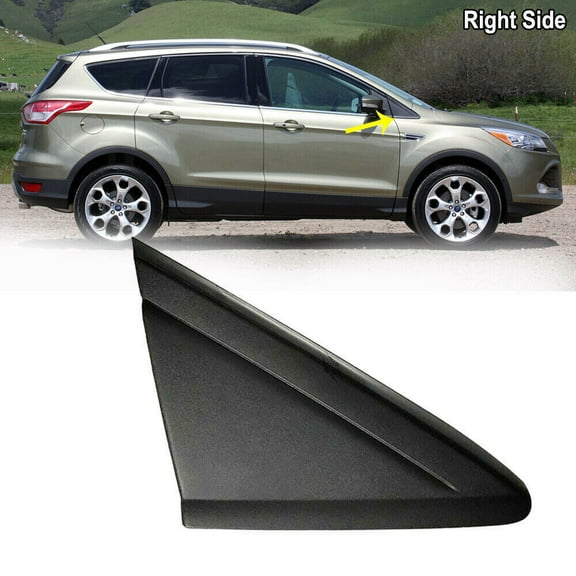 For Ford Escape 2013-2019 Right Passenger Side Rearview Triangle Molding Cover