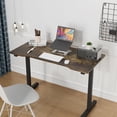 thumbnail image 2 of Computer Desk Home Office Desk Writing Table 45.5 x 22 Inch (Black), 2 of 9