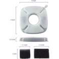 thumbnail image 2 of PET STANDARD Water Filters, Compatible with VEKEN® 95oz/2.8L Fountain, Pack of 12, 2 of 7