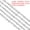 Silver, variant on Uxcell Total 33 Feet Unfinished Cable Chain Round Link Chain Twisted 2mm for Jewelry Making, Copper