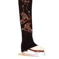 thumbnail image 2 of Ice Skating Pants with Rainbow Mix "Pair of Skates" rhinestones applique, 2 of 2