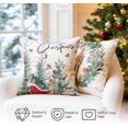 thumbnail image 5 of Christmas Throw Pillow Covers 18x18 Set of 4, Merry Christmas Tree Gnome Red Truck Candy Cane Xmas Farmhouse Decorations Rustic Winter Holiday Couch Cover for Sofa Bedroom Home Outdoor, 5 of 6