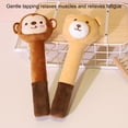thumbnail image 4 of Ettsollp Massage Hammer Cartoon Animal Shape Manual Long Handle Soft Plush Hammer Stick Back Shoulder Neck Beat Massager Acupoint Muscle Knock Massage Hammer, 4 of 8