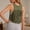 Green, variant on Women's Tanks Lightweight Yoga Cover Up Sleeveless Top for Everyday Workouts and Casual Wear White M